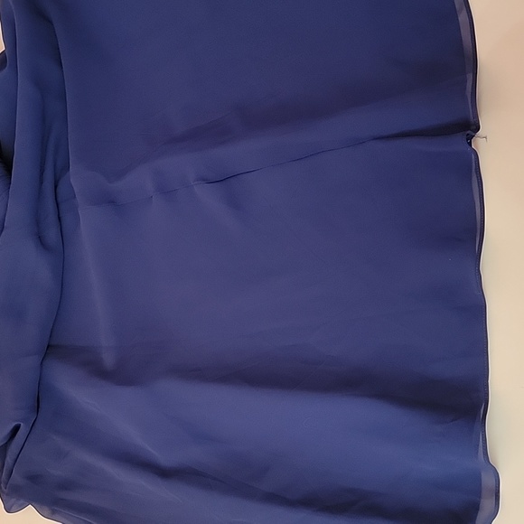 Bari Jay  One Shoulder, Navy Blue Dress/ Size 8. - Picture 5 of 8